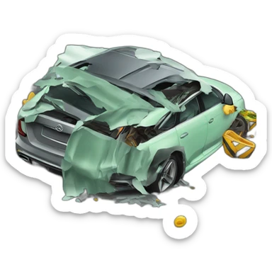 Rs6 crash sticker