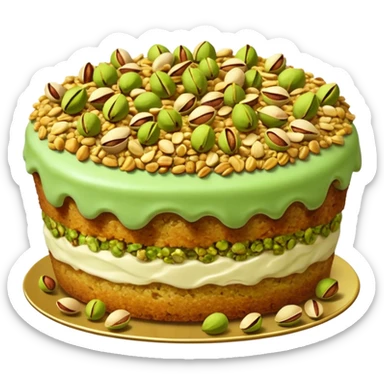 Pistachio Crumble Cakes sticker