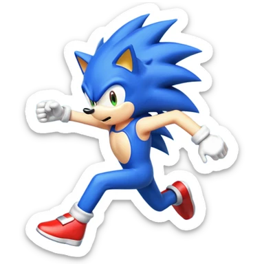 Super sonic sticker
