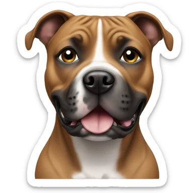 Staffordshire Bull Terrier  sticker