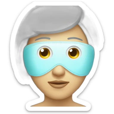 lasik eye surgery mask sticker