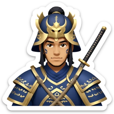 Samurai Strategist sticker