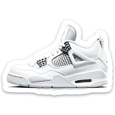 Air Jordan 4 Pure Money sticker