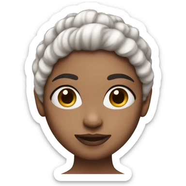 White skin ballerina  sticker