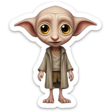 Dobby dans Harry Potter  sticker