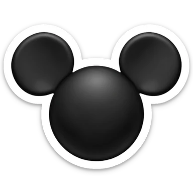 disneyland mickey ears sticker