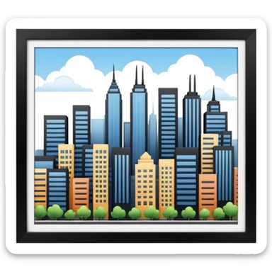 Point in europe sticker