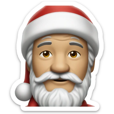 Pedro Pascal as Santa Claus  sticker