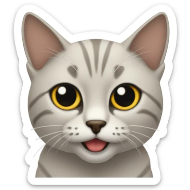 Gato furioso sticker
