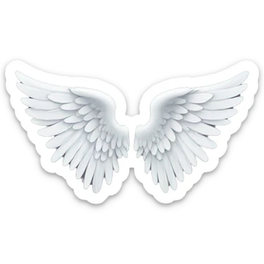 angel wings sticker