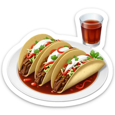 Birra tacos  sticker