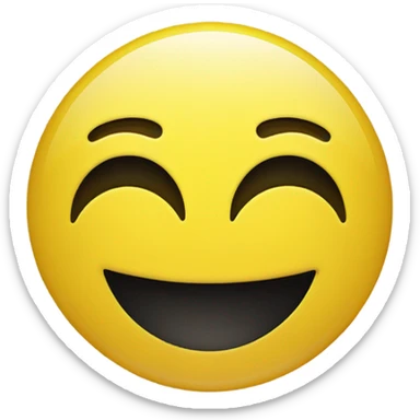 Smiley face flipping off sticker