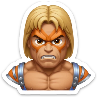 He-Man angry sticker
