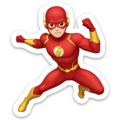 flash from incredible  sticker