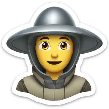 alein in ufo sticker