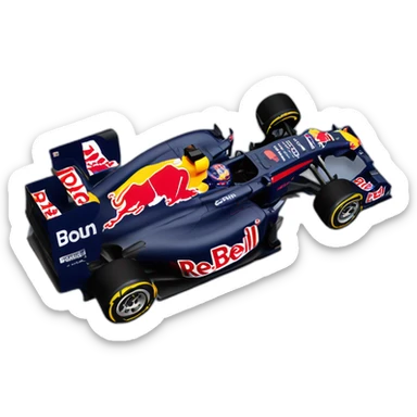 Redbull F1 car sticker