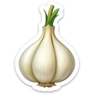 garlic bulbs sticker