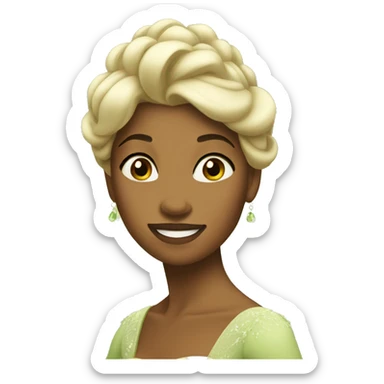 tiana princess sticker