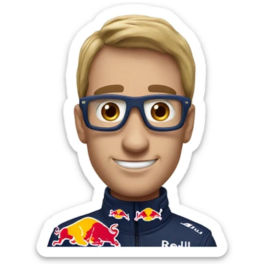 Fórmula 1 Red Bull sticker