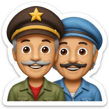 Cheech and Chong emoji sticker