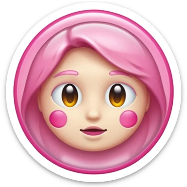 make me a png image with the emoji "❗️" in color EA9197 sticker