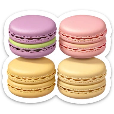 Macarons sticker