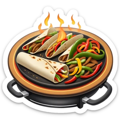fajitas sticker
