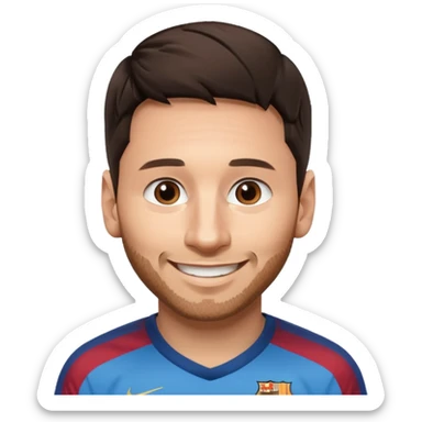 Lionel Messi Argentina sticker