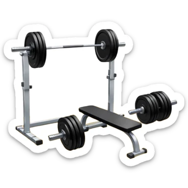 pesa gym discos sin persona sticker