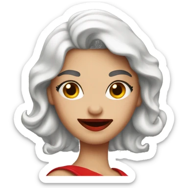 Devil pretty woman sticker