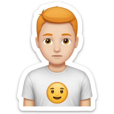 A person doing the innit trend  sticker