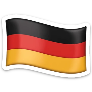 Make the old ww1 German  red white black flag  sticker
