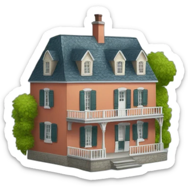 Maison de poupée sticker