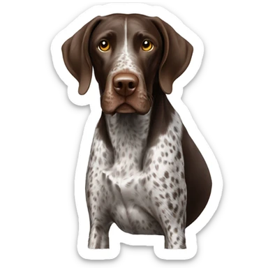 German Shorthaired Pointer  sticker