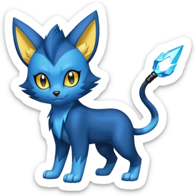 Shinx-Luxio-Luxray-Dewott-fusion sticker