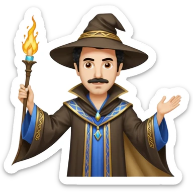 Borat definition of mage sleeve sticker