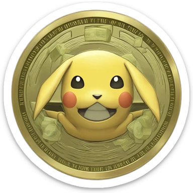 pokemon money puregold coin pokecoin pokedollar dollar sticker