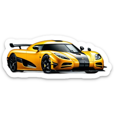 Koenigsegg sticker