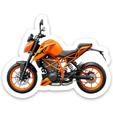 Ktm duke 390 sticker