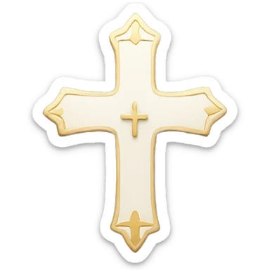 Orthodox cross sticker