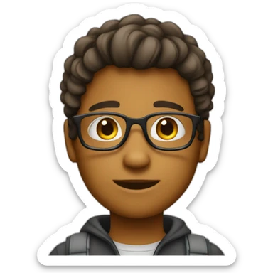 A 13 years ol designer boy sticker