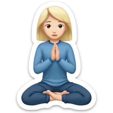 
to kneel down to ask for forgiveness sticker