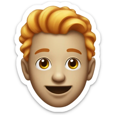 21 Year old frontend Dev clown sticker