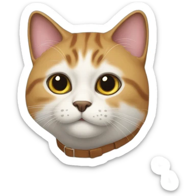 Olli the polit cat sticker