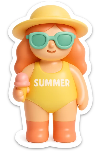 summer sticker