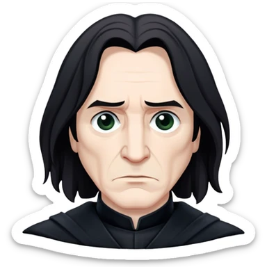snape upset sticker