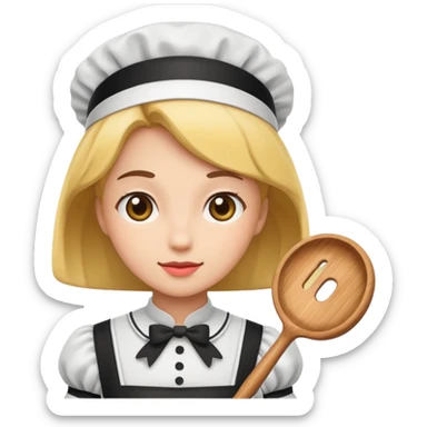 Maid sticker