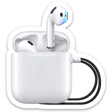 Airpods cable sticker