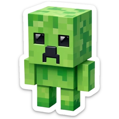 Minecraft Creeper sticker