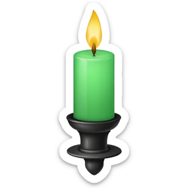 Mach mir einen emoji mit einer trading chart kerze  sticker